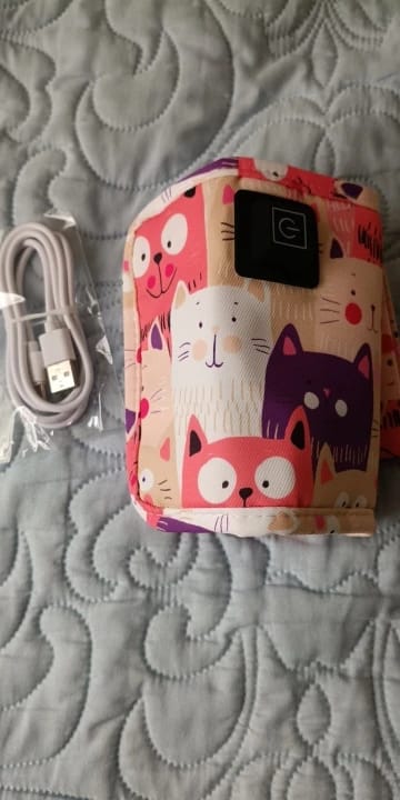 Customer photo review of Calentador de Biberones Portátil USB