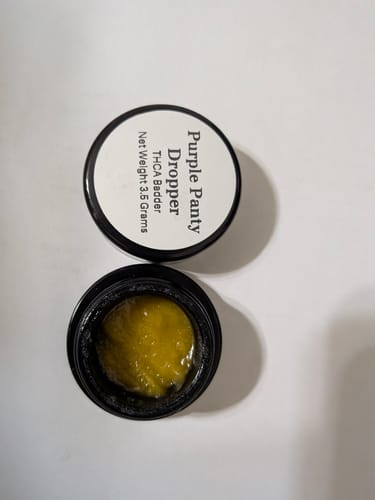 Customer photo review of Purple Panty Dropper | THCA Badder