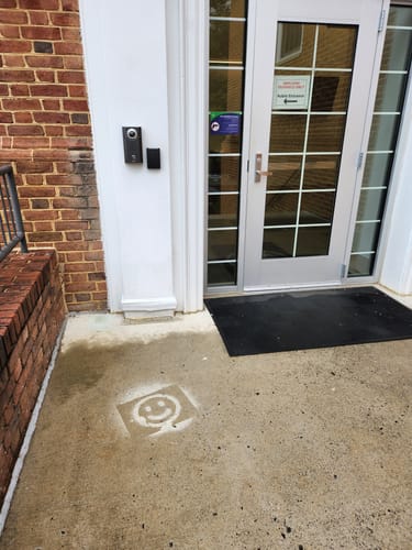 Customer photo review of FREE You Are Awesome PopOut Stencil
