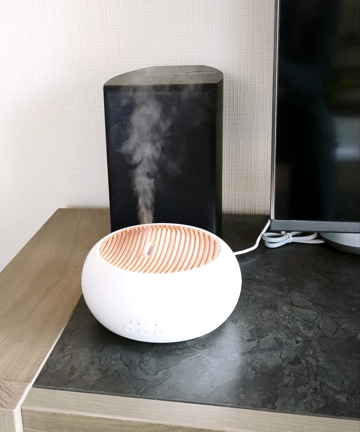 Customer photo review of Sakura - Aroma Geurwolkje® Diffuser - Wit - 250 ml