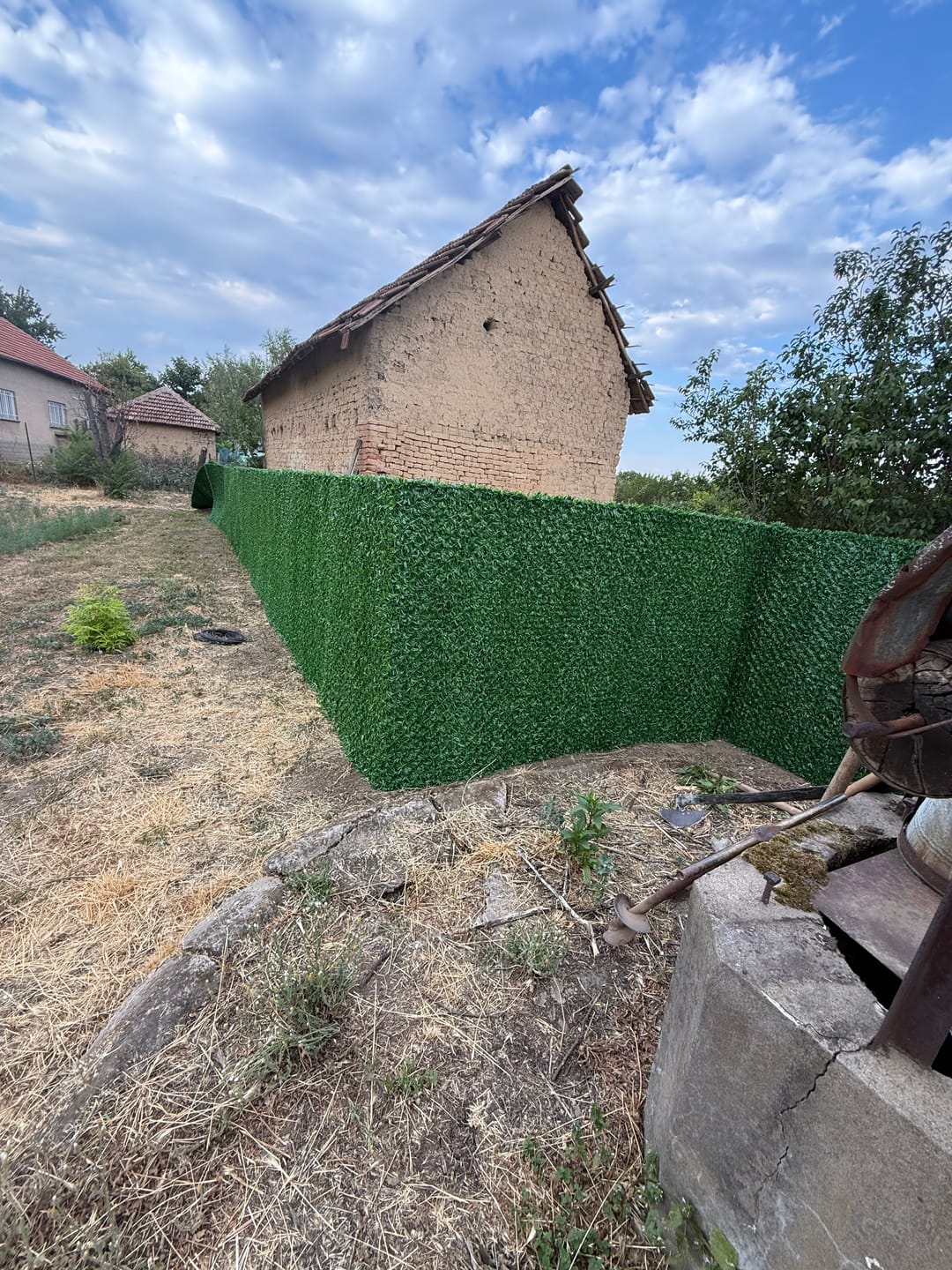 Customer photo review of Декоративна мрежа "Жив плет"