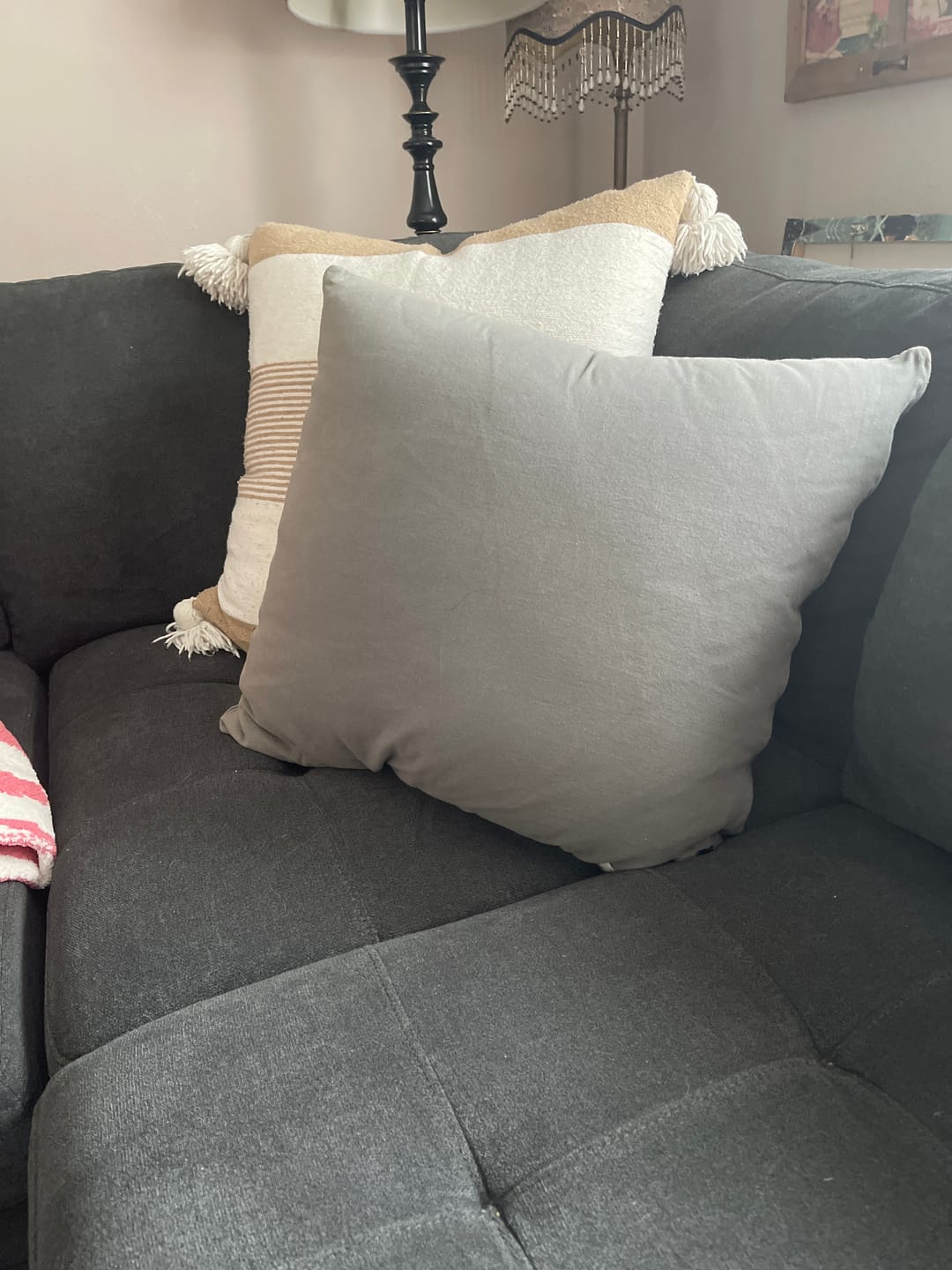 Customer photo review of Premium Faux Down Insert (8 Sizes Available)