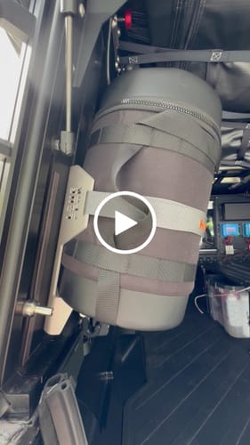 Customer video review of Propane Tank Mount