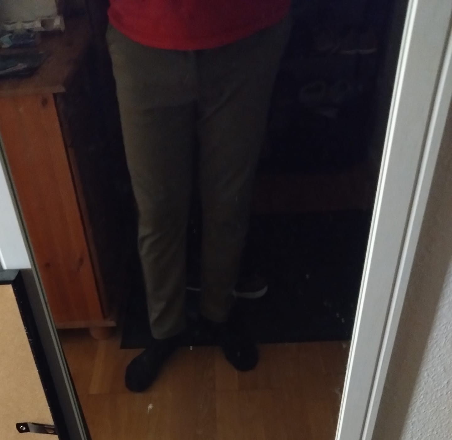Customer photo review of Performance Trousers - Olive