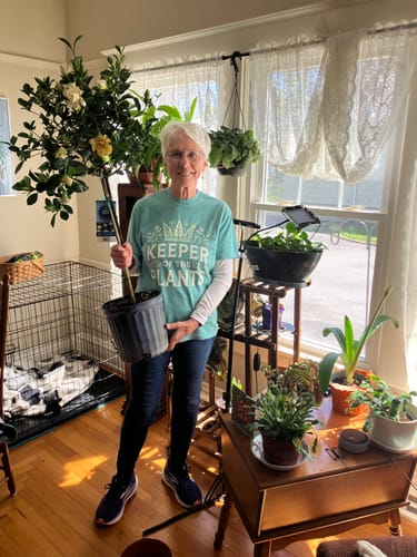Customer photo review of Keeper of the Plants T-Shirt