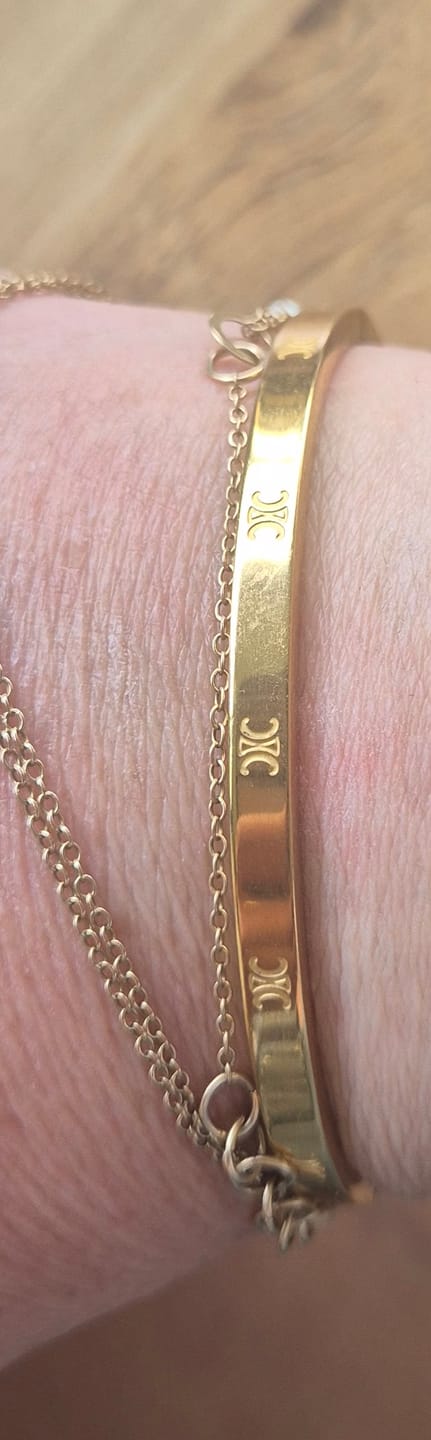 Customer photo review of Bratara - Golden Eclipse