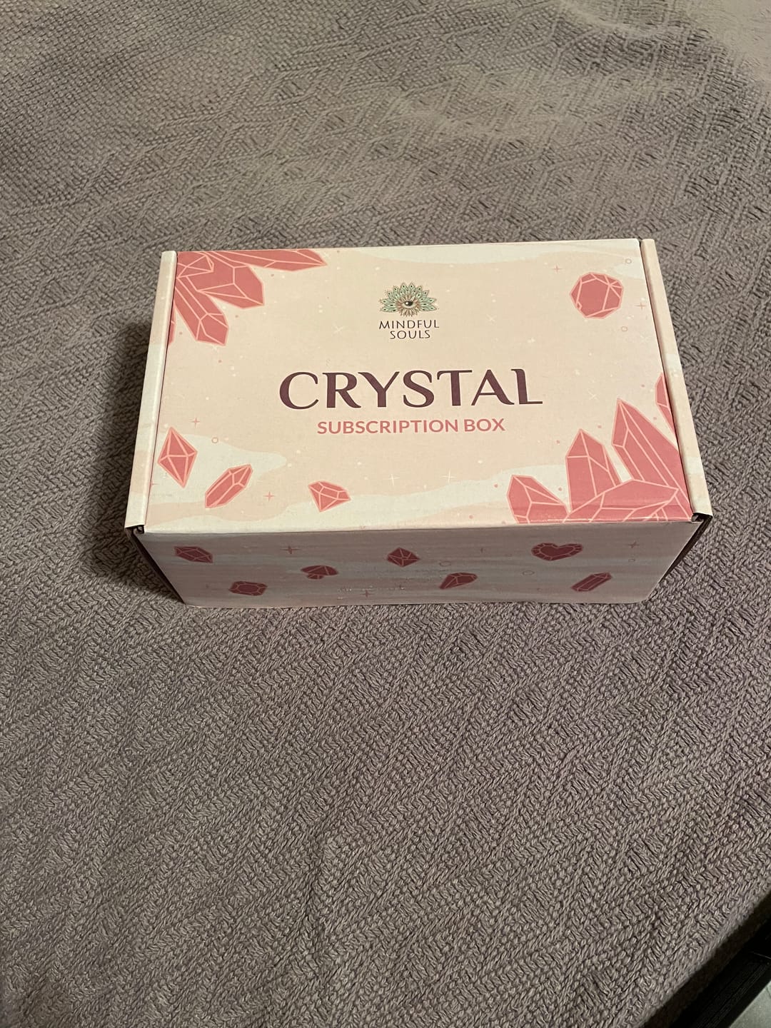 Customer photo review of Crystal Subscription Box