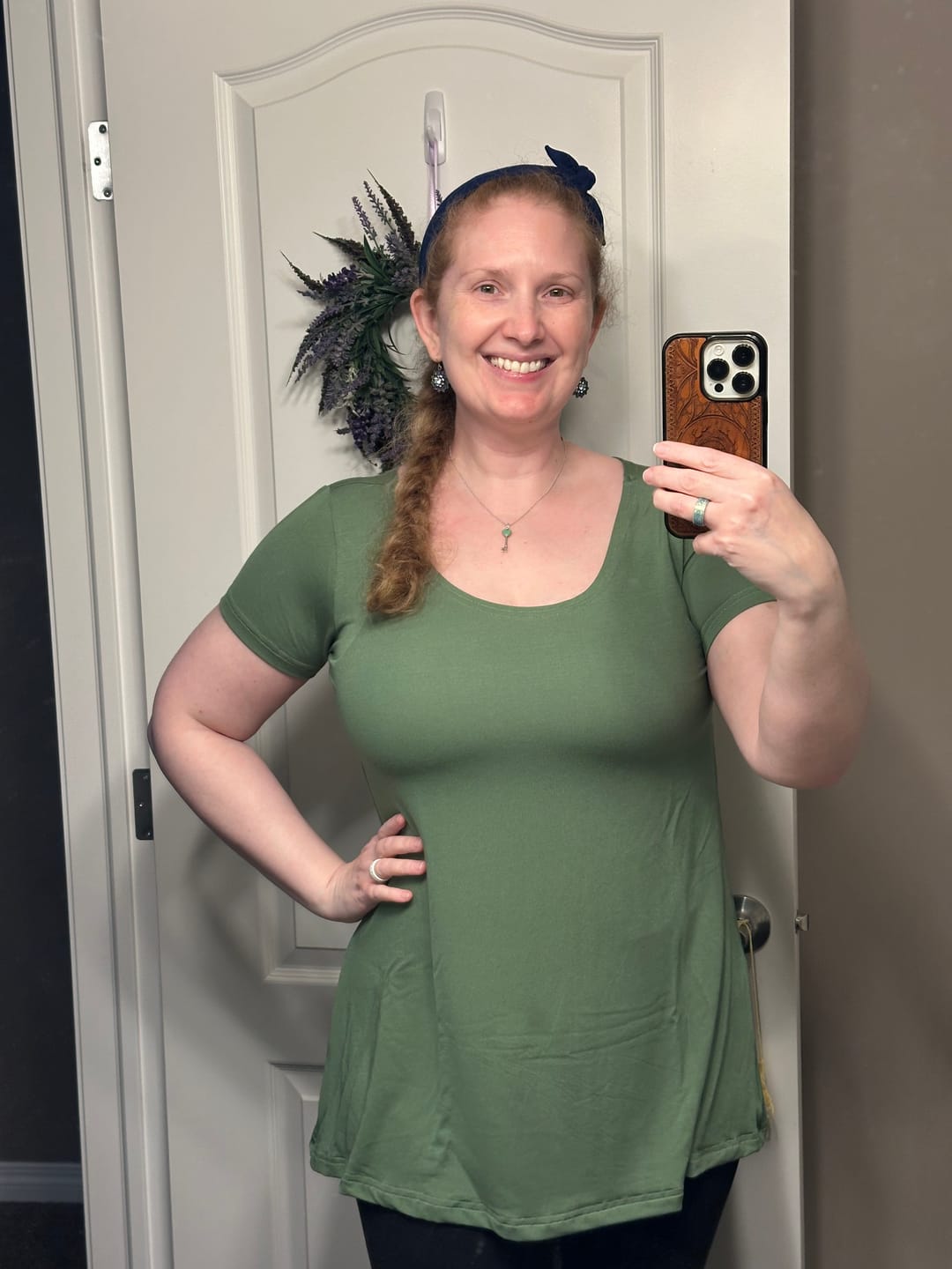 Customer photo review of *Pre-Sale* Scoop Tee
