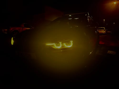 Customer photo review of BMW F30 3 SERIES CSL YELLOW DRL KIT