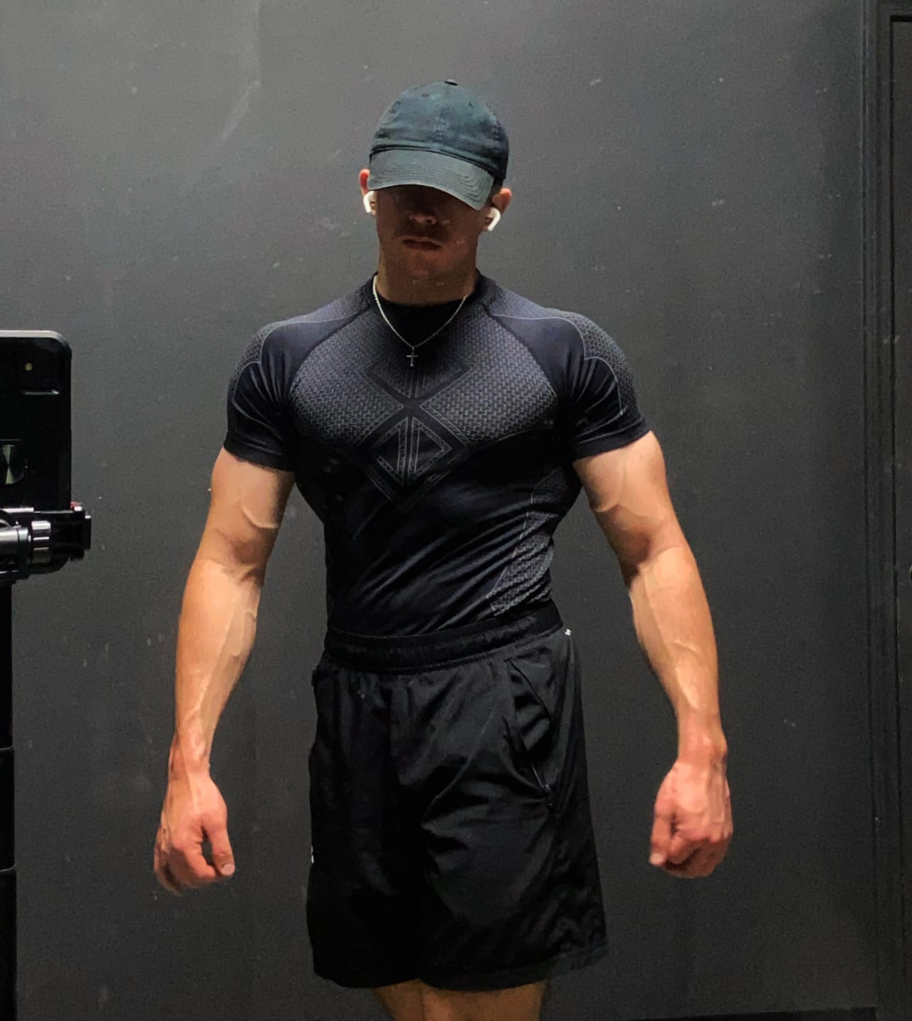 Customer photo review of Tormented Compression Tee
