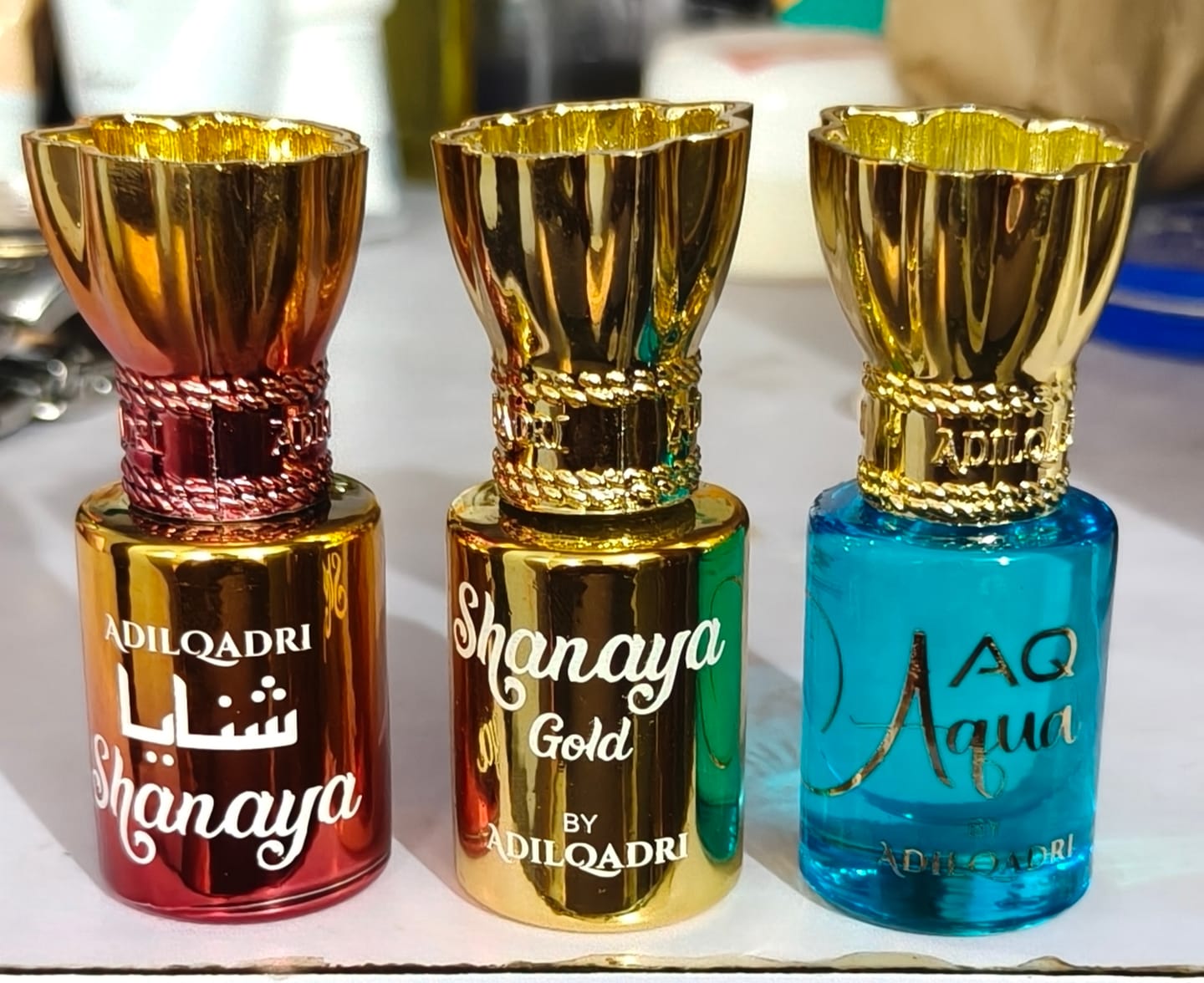 Customer photo review of Shanaya Gold Luxury Gourmand Attar Perfume