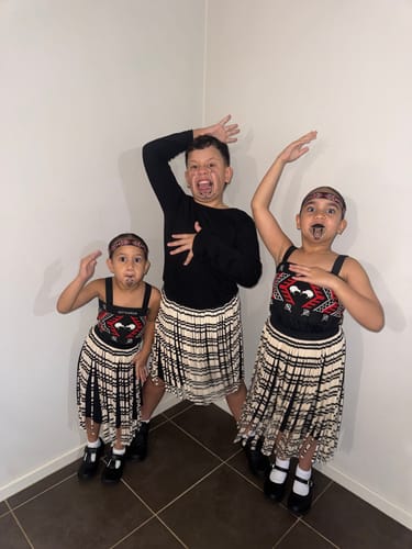 Customer photo review of Kapa Haka Piupiu for Girls and Boys