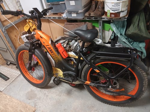 Customer photo review of Lankeleisi MG600 Plus 2025 Version 26" Fat Bike 960Wh All Terrain SUV E-Bike with Torque Sensor 48V 20Ah Battery  [Pre-order]