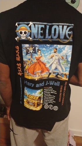 Customer photo review of ONE LOVE - custom made (upload)