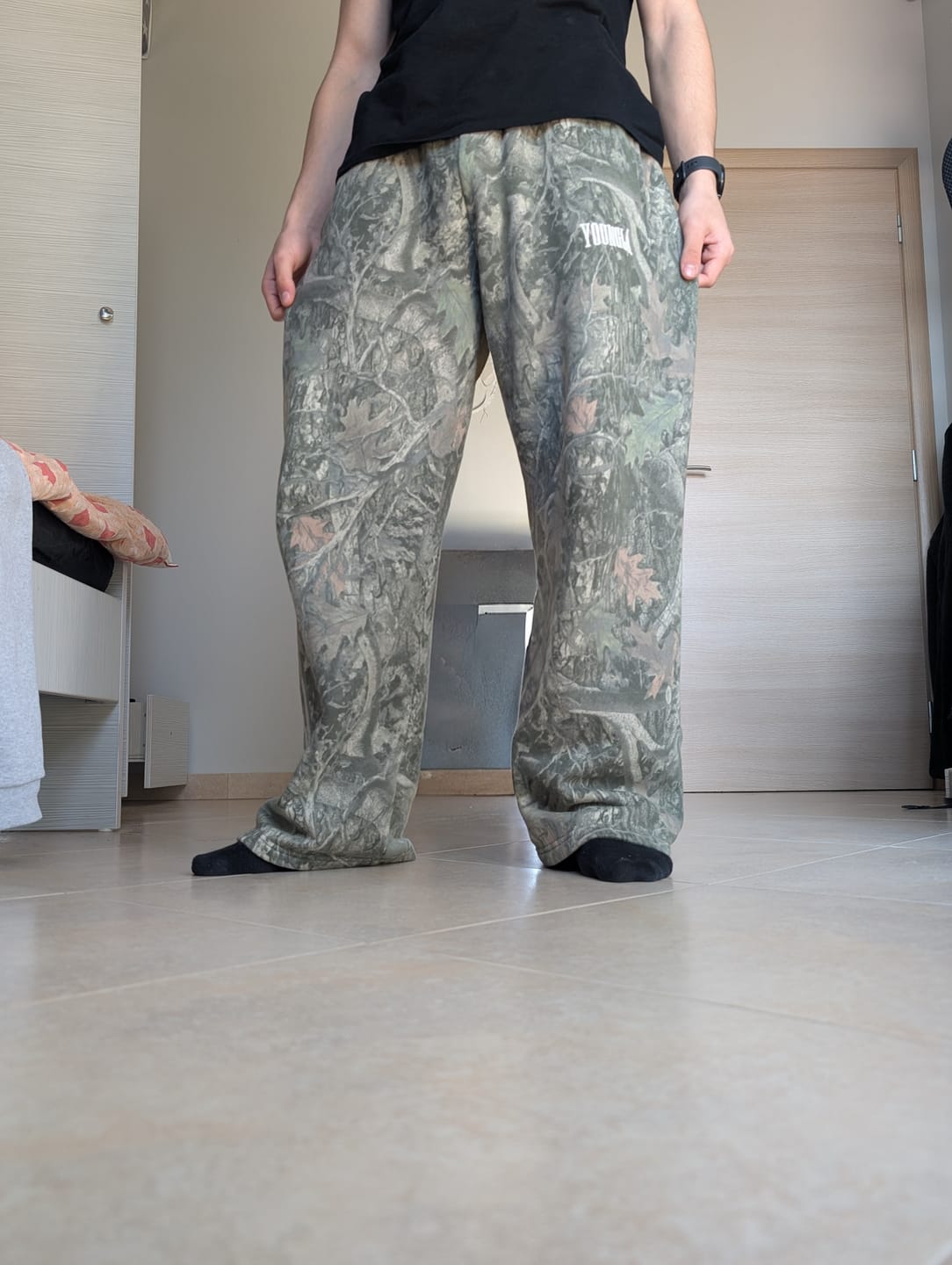 Customer photo review of 2133 - Tree Camo Baggy Sweats