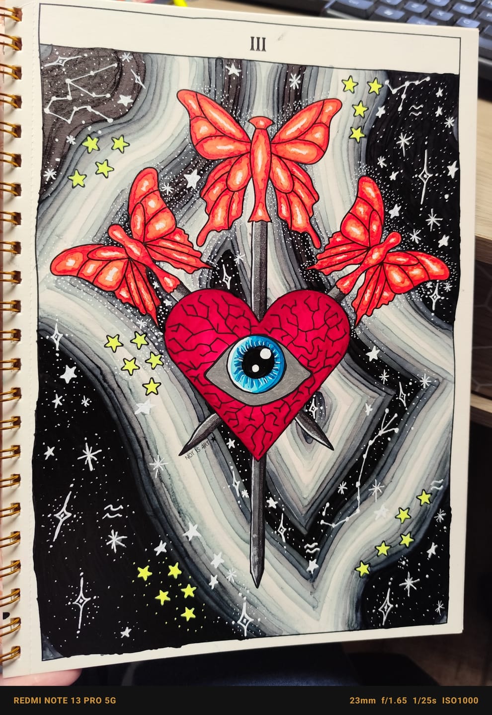 Customer photo review of TAROT PARA COLOREAR: Tomo II - Arcanos menores