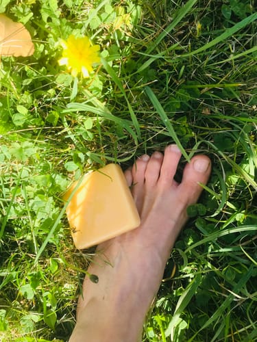 Customer photo review of Tallow Soap - Fresh Citrus