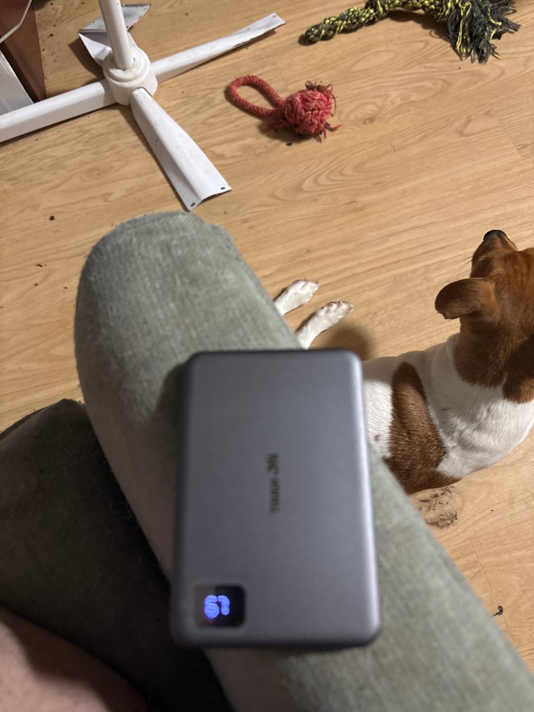 Customer photo review of Tough On 5000mAh Ultra Slim Magnetic Power Bank