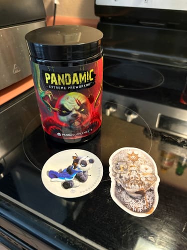 Customer photo review of PANDAMIC PRE-WORKOUT