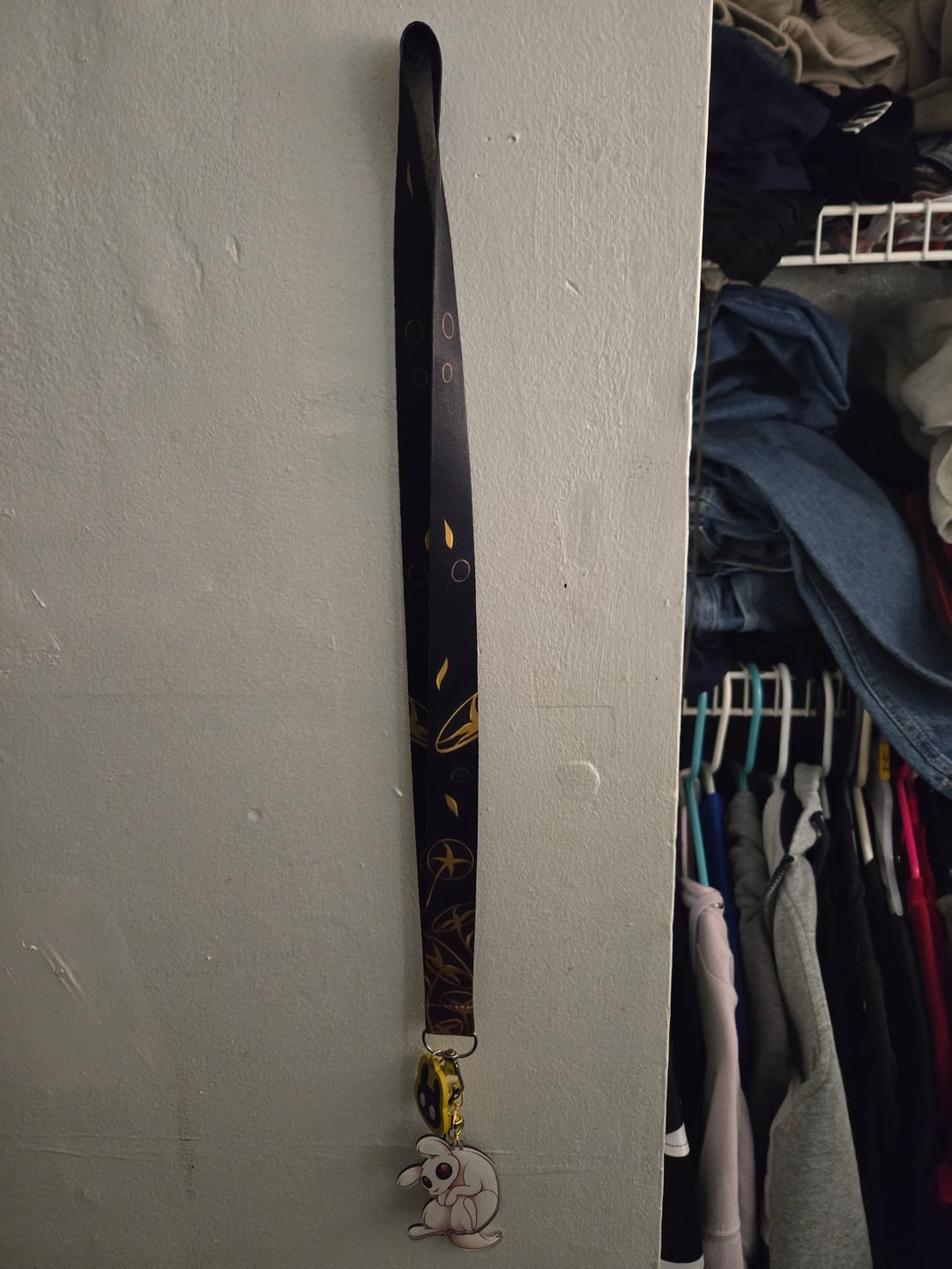 Customer photo review of Rain World - Watcher Karma Flower Lanyard