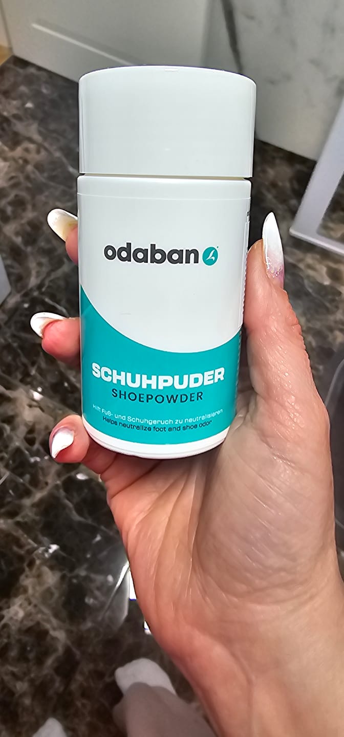 Customer photo review of Odaban Pudră pentru Picioare și Pantofi