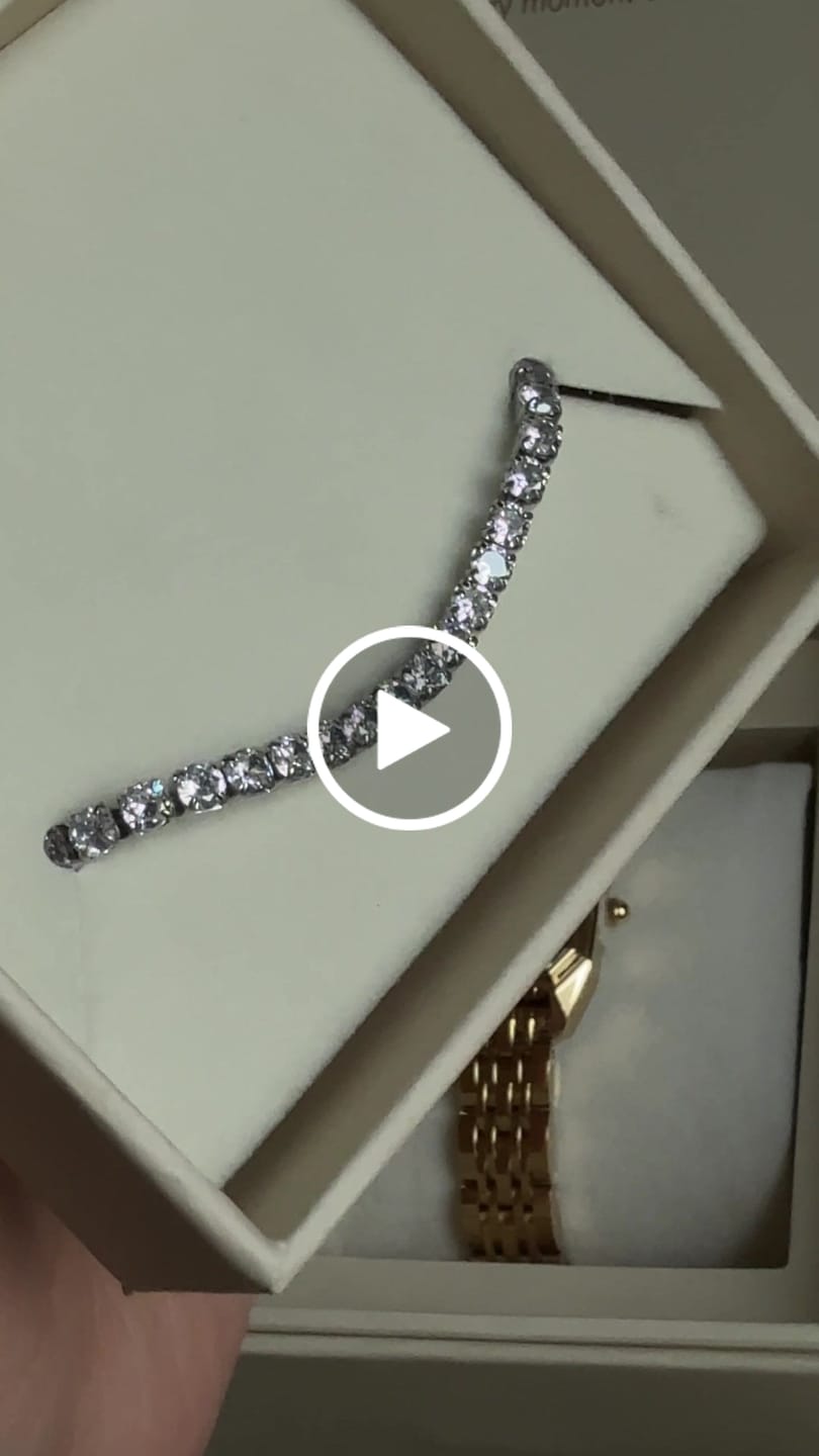 Customer video review of Ava Silver Bracelet