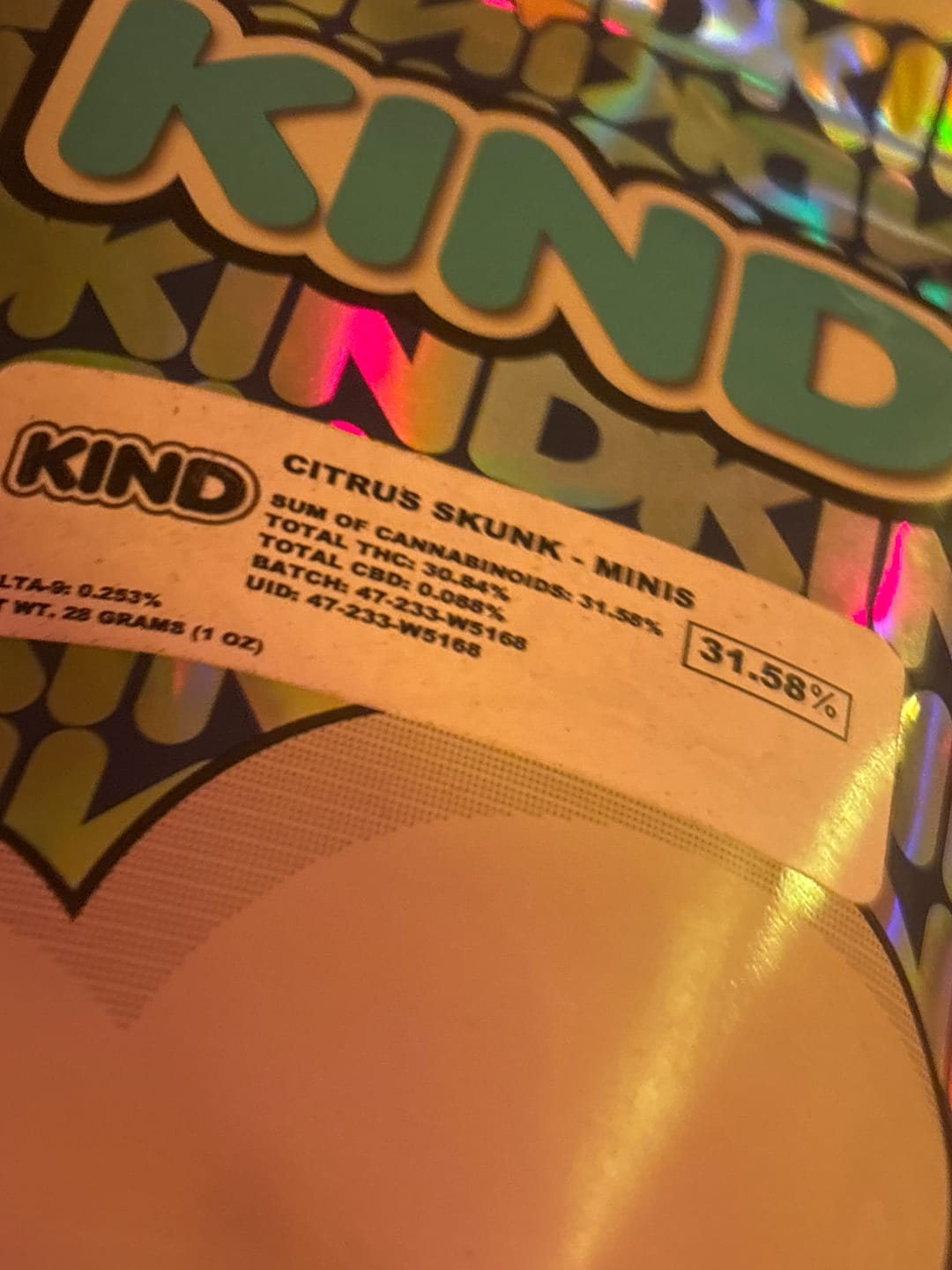 Customer photo review of Hit Stick - 2G THCa Ghost Vapor - Indica
