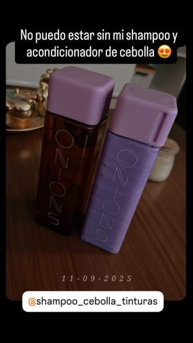 Customer photo review of Shampoo y Acondicionador