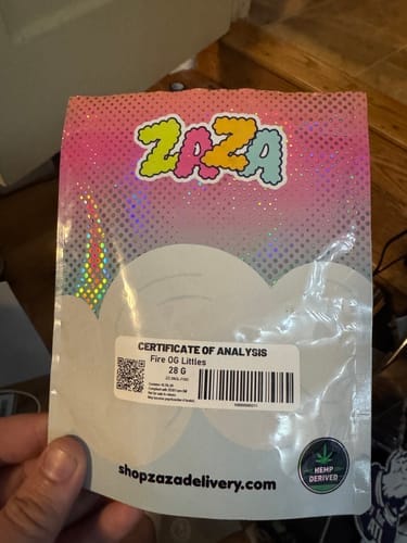 Customer photo review of Fire OG - 28 Grams Littles - Indica