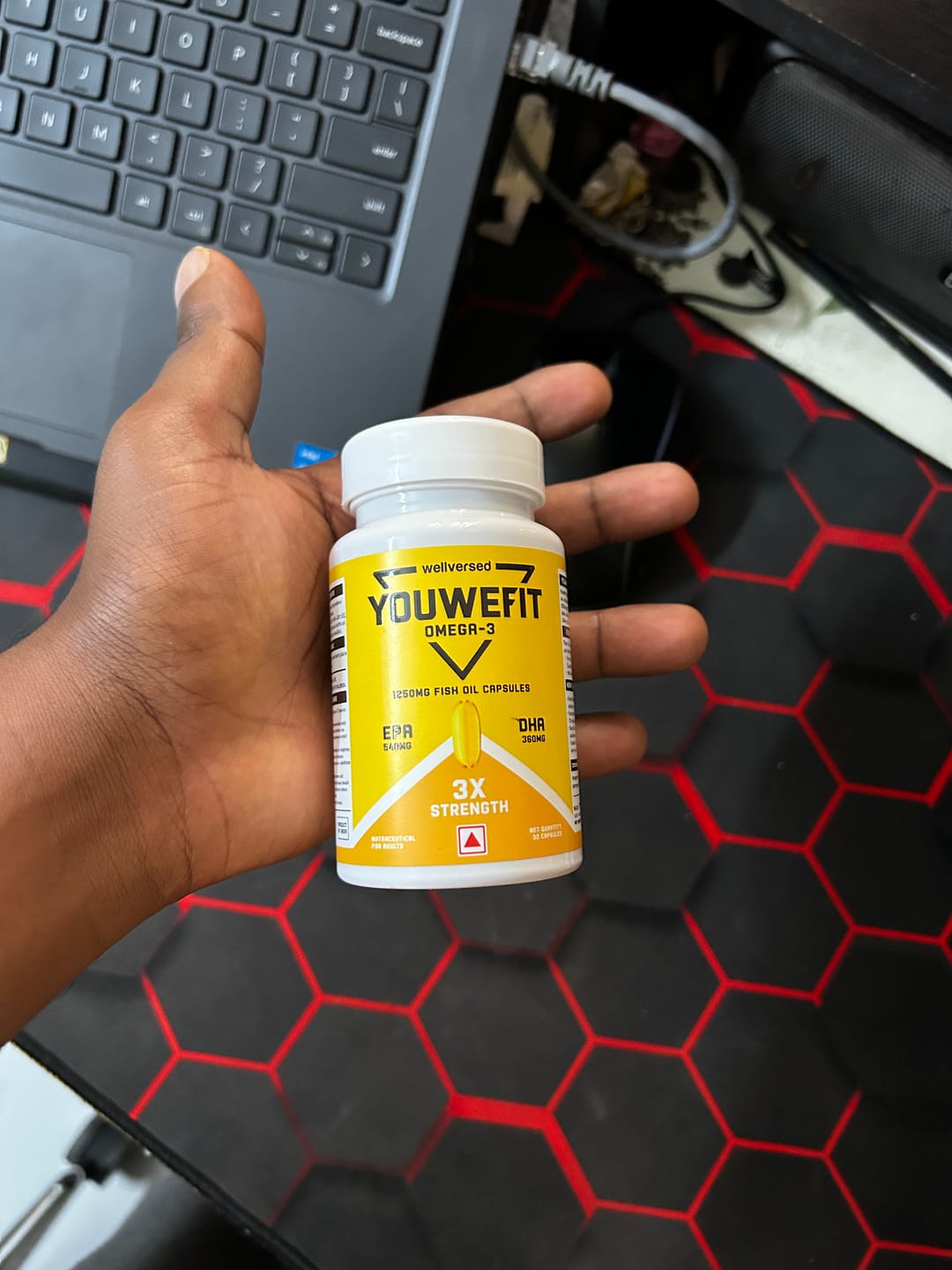 Customer photo review of YouWeFit Omega-3 Fish Oil (30 Capsules), 1250mg