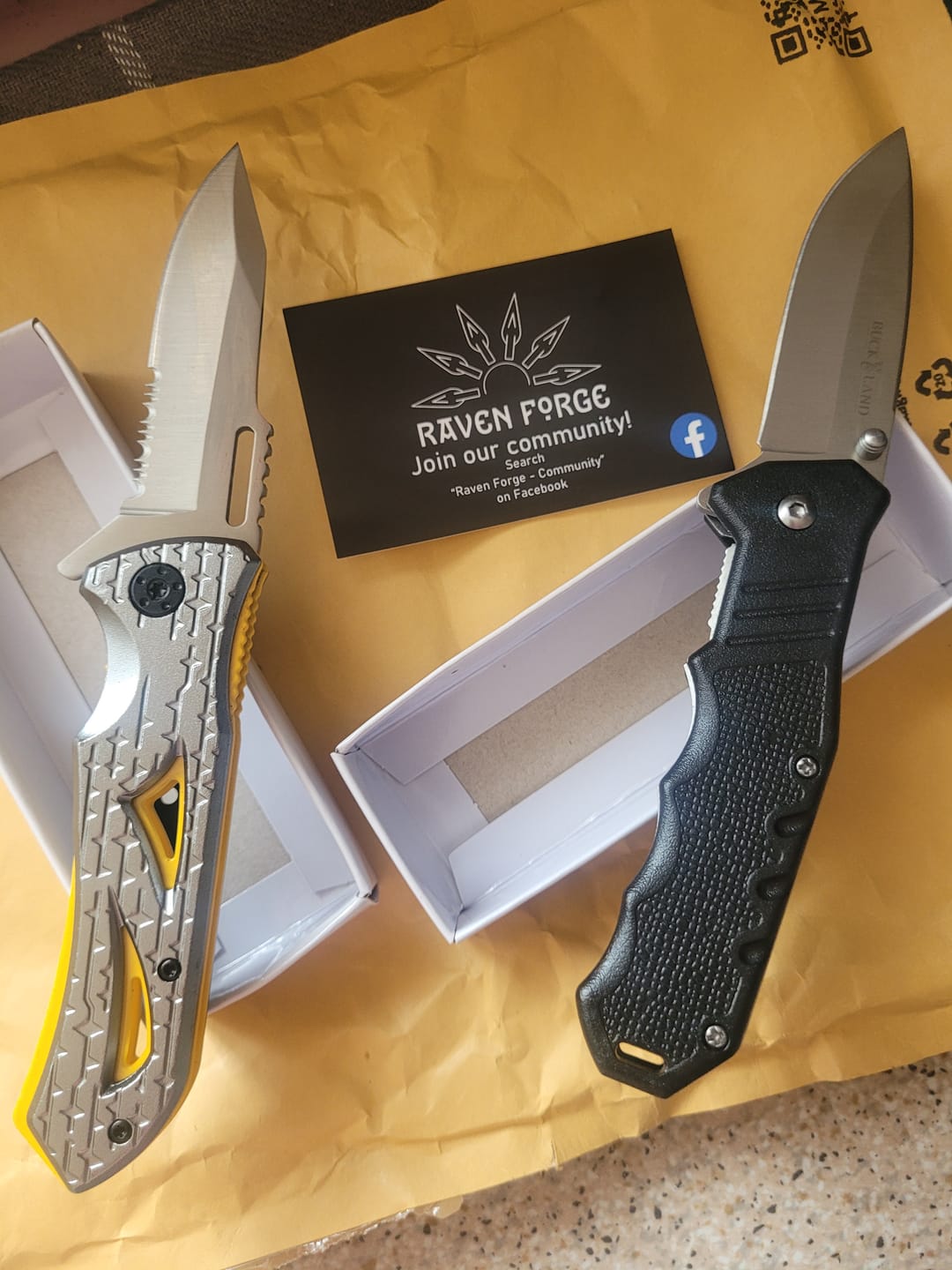 Customer photo review of Mystery Folding Knife