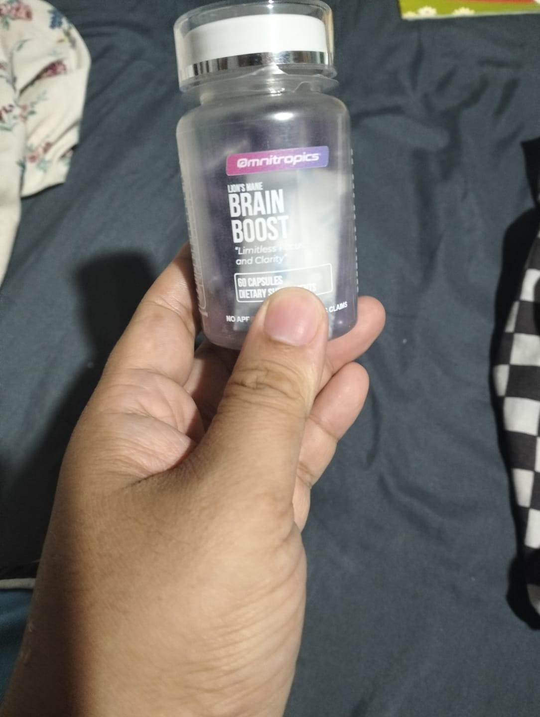 Customer photo review of Omnitropics™ Brain Boost Premium Lion's Mane (25% OFF)