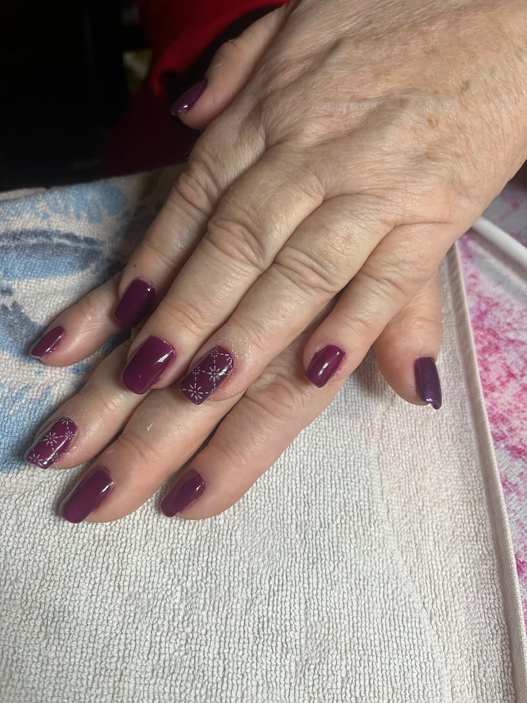 Customer photo review of Smalto Semipermanente LCI -  Melanzana - Viola