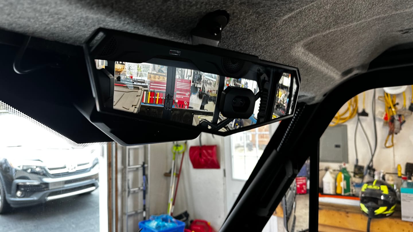 Customer photo review of Rear View Mirror For CFMOTO UFORCE |ZFORCE