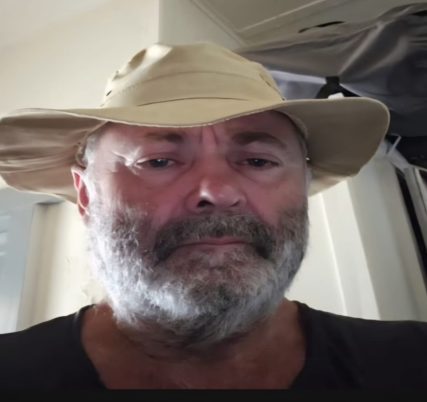 Customer photo review of Bucket Hat, Sand
