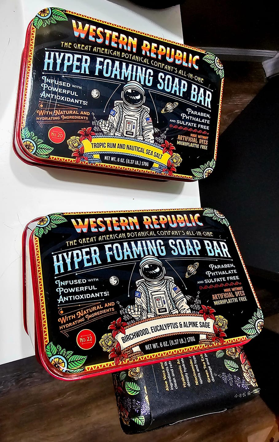 Customer photo review of Soap Bar Double Scent Starter Kit