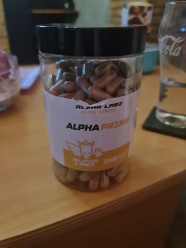 Customer photo review of Alpha Labz - Alpha Prime