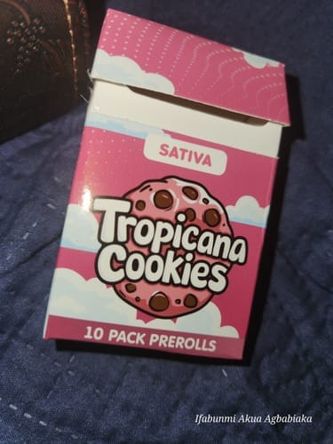 Customer photo review of Tropicana Cookies - Pack of Pre-Rolls (10 Pack) - Sativa