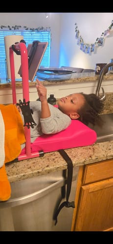Customer photo review of Shampoo Mat® Deluxe