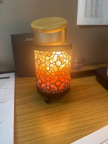 Customer photo review of Star Shine Himalayan Salt Therapy Lamp Starter Package