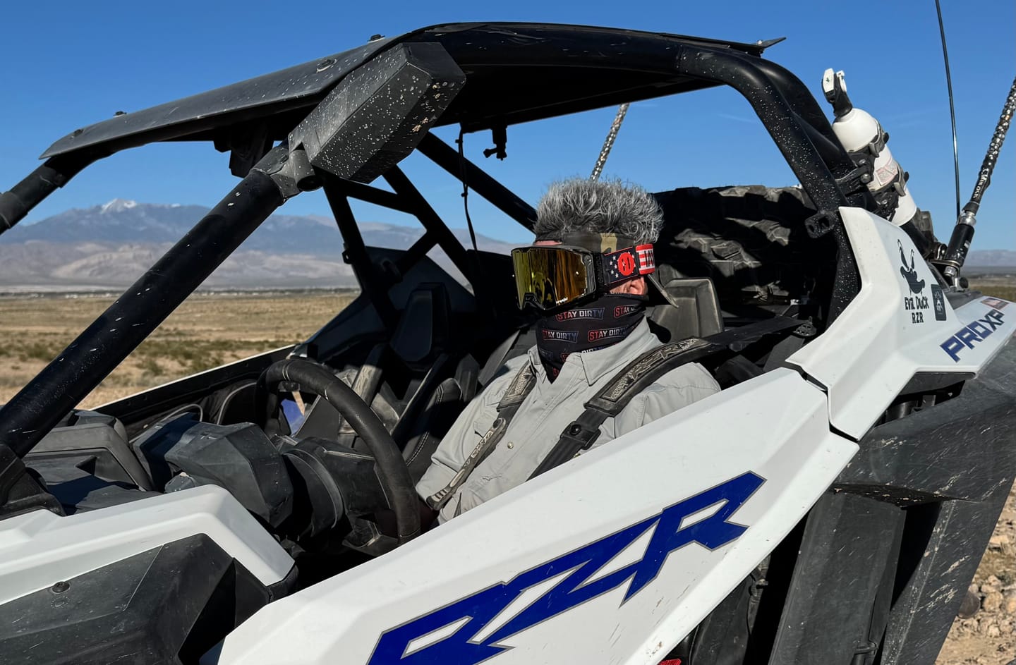 Customer photo review of Stay Dirty Neck Gaiter - Dust Mask