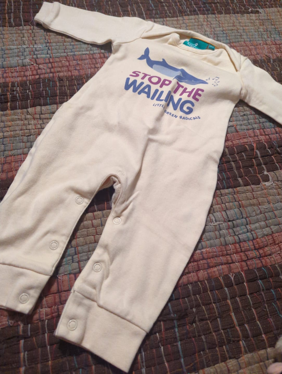 Customer photo review of Stop the Wailing Playsuit