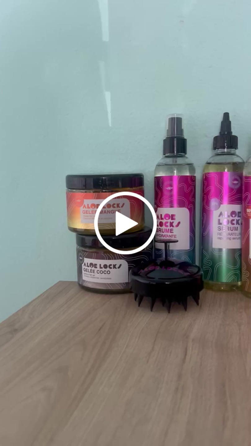 Customer video review of Aloé Locks - Brume Hydratante & rafraîchissante