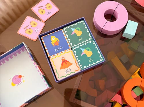 Customer photo review of My First Words Memory Game