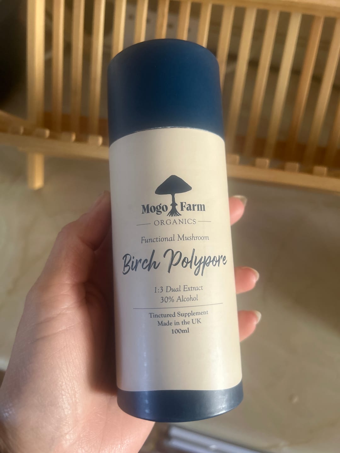 Customer photo review of Birch Polypore Mushroom Tincture