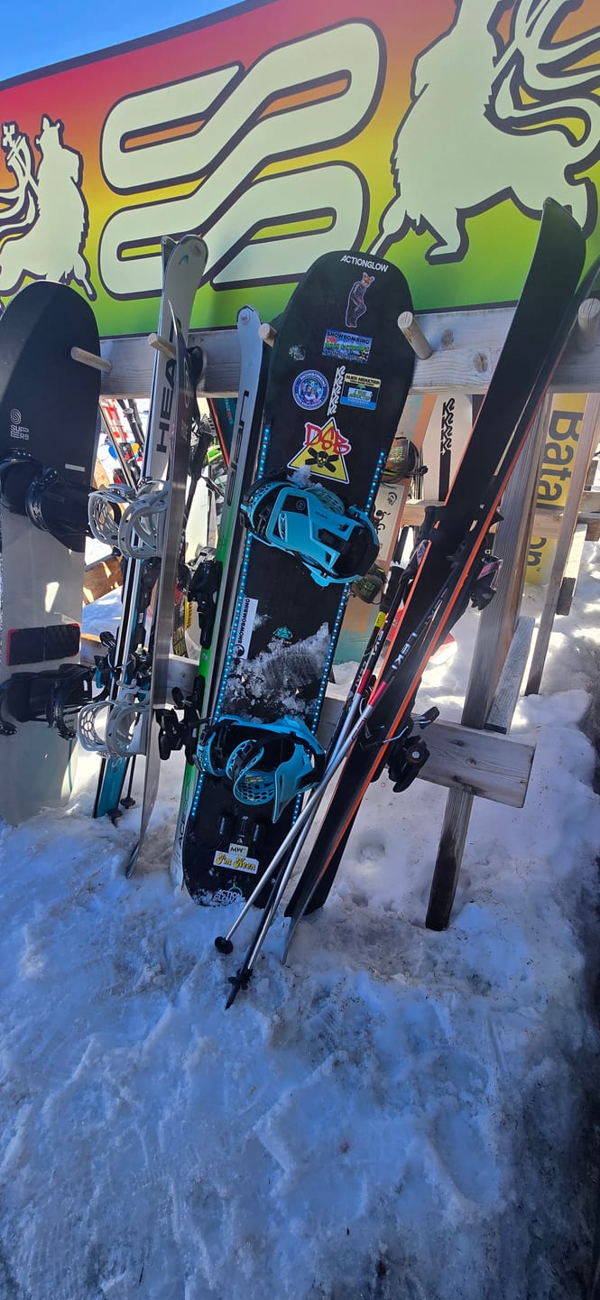 Customer photo review of LED SNOWBOARD SYSTEM