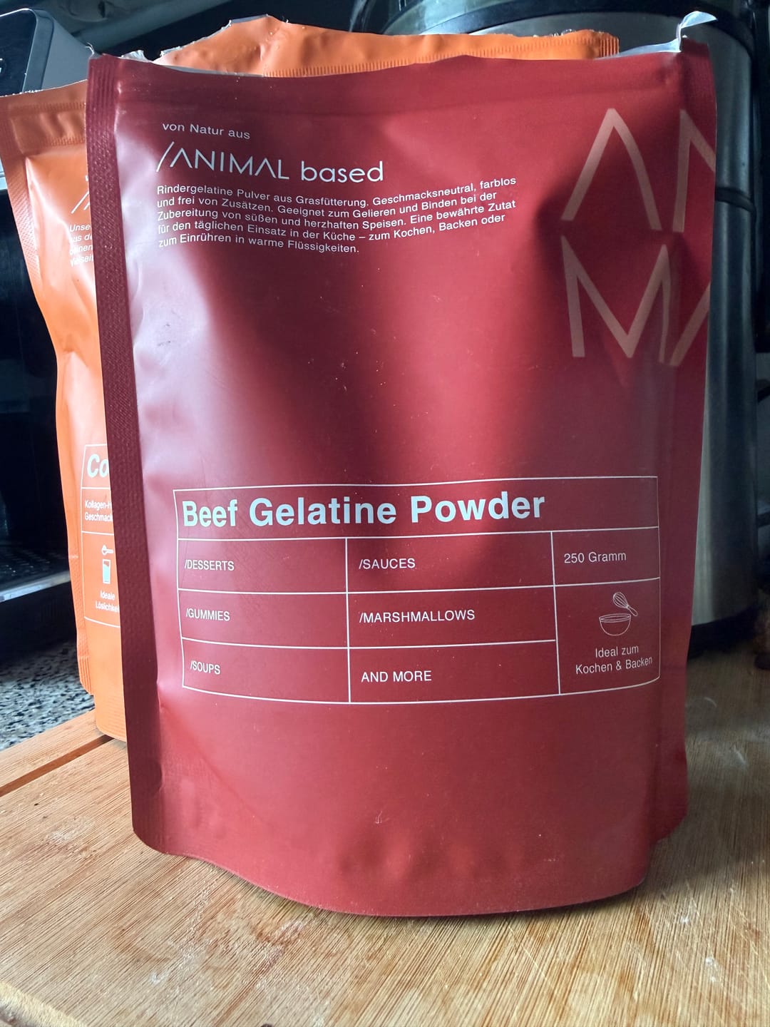 Customer photo review of Rindergelatine Pulver - Grass Fed Beef Gelatine