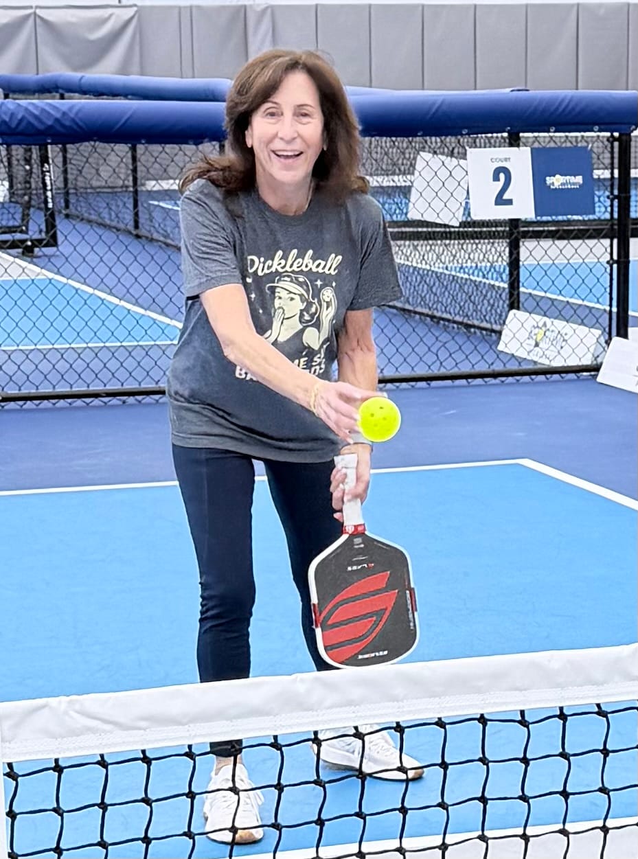 Customer photo review of Bad Words Vintage Pickleball T-Shirt
