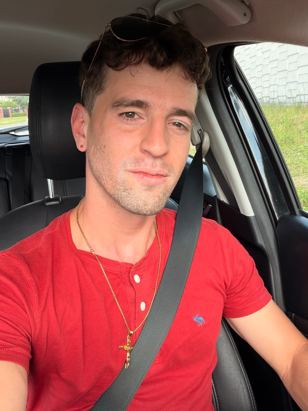 Customer photo review of FREE Today: Christ Jewelry Crucifix Pendant Charm Necklace