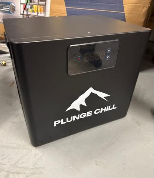 Customer photo review of COLD PLUNGE CHILLER